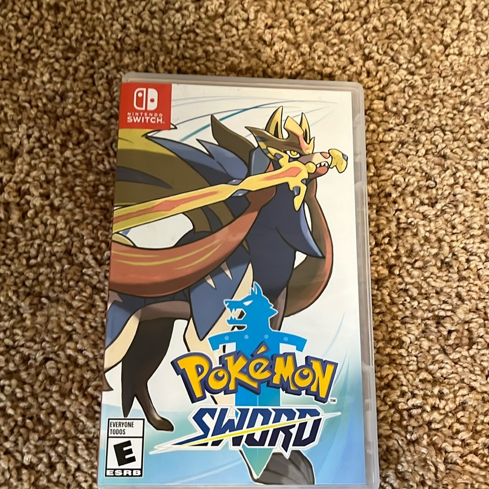 Nintendo Switch game Pokemon Sword